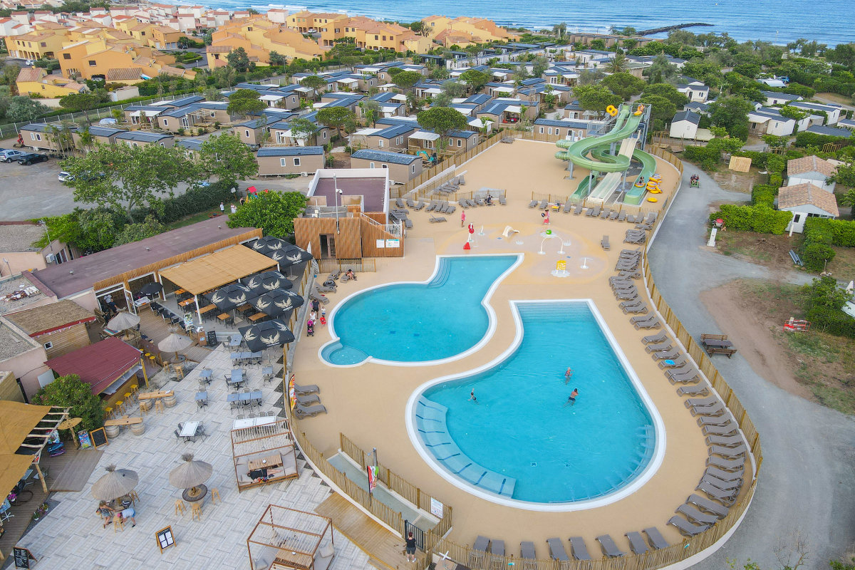 La Clape Village | Campingplatz 5 Sterne Hrault | Aquapark