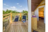 Tente Lodge sur pilotis 4 p 2 ch ** - La Pomme de Pin