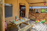 Tent Ciela Nature Lodge - 2 bedrooms - Kitchen – Bathroom - Le Pommier