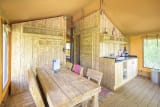 Tent Ciela Nature Lodge - 3 slaapkamers - Keuken - Badkamer - Le Pommier