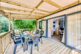 Mobil Home Premium+ 4 Pièces 6 Personnes Climatisé + TV - La Clairière