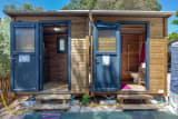 Emplacement avec sanitaires privés - - Camp du Domaine