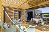 Mobile home EXCLUSIVE - 2 bedrooms - 2 bathrooms - SPA - La Ferme de Serraz - Romanée