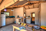 Ecolodge Cotton Toilée CONFORT 32m² (2 bedrooms) + sheltered terrace 11m² + TV - Le Conleau
