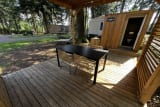 Emplacement Luxe Plus - Sanitaire individuel + Terrasse - Le Séquoia
