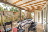 Cottage Garden 3bd | PREMIUM - 32m²-A/C-TV-DW-Plancha-Bath-Free wifi-Covered Terrace - Au Bois des Biches
