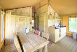 Tente Ciela Nature Lodge - 3 chambres - Cuisine équipée – Salle de bain - Le Pommier