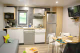 Mobil-home Privilège climatisé 2 chambres - Eden Villages Les Truffières de Dordogne