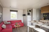 Mobil-home Premium 6 personnes 3 chambres 33m² - Le Nid d'Eté