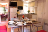 LUXURY Mobile Home (air conditioning + TV + dishwasher) 6 - Les Champs Blancs