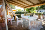 Mobile home Caraïbes with air conditioning 2 bedrooms - Les Jardins Catalans
