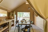 Tente Lodge 4 pers 2 Ch 1 Sdb *** - Le Logis
