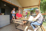 Cabane Lodge Bois sur pilotis STANDARD 38m² (2 chambres) dont terrasse couverte de 8m² - Le Conleau