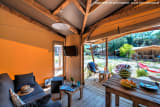 Ecolodge Cotton Toilée CONFORT 32m² (2 chambres) + terrasse couverte 11m² + TV - Le Conleau