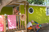 Mobil-home Hawaï - 32 m² - 2 chambres - climatisé - Jacuzzi - International & Spa