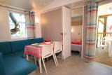 Mobil-home Hawaï - 32 m² - 2 chambres - climatisé - Jacuzzi - International & Spa