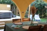 2-room apartment 40m² - 1 bedroom - shower - TV - jacuzzi - International & Spa