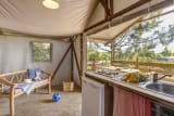 Lodge toilée 2 Slaapkamers + overdekt terras op palen** - Riviera d’Azur