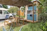 Emplacement Cook'n'camp luxe intérieur - Beauregard Plage