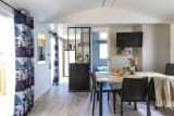 Mobilhome FAMILY 3 bedroom 32m² air conditioning + PLANCHA + TV + WIFI - Les Galets