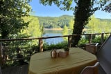 Wigwam Tent home 34m² (3 slaapkamers) zonder sanitair op 54m² verhoogd terras met schaduwdoek - La Source