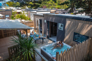 Cottage double 6p 3 ch 3 sdb Premium avec Spa - La Plage