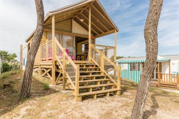 Tienda Lodge Carrelet 5 p 2 hab *** - La Pomme de Pin