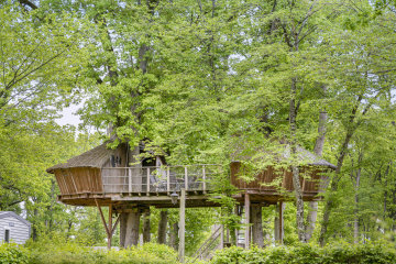 Capanne sugli alberi - Château des Marais