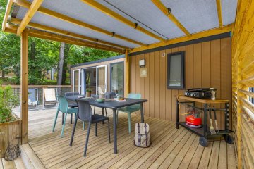 Stacaravan 2 slaapkamers Premium - Le Carbonnier