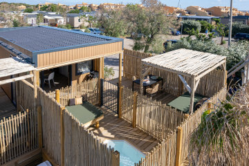 Cottage Seaview 2Ch 4pers - La Clape Village