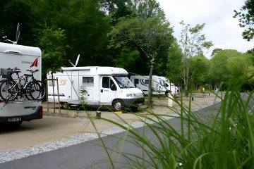 Motorhome/ Caravan on stabilised - Nantes Camping