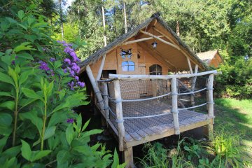 Camping'hut 5 pers. 2 bedrooms 1 shower room - Les Ormes, Domaine & Resort