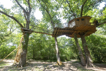 Capanne sugli alberi Forest Camp Insolite - Les Alicourts