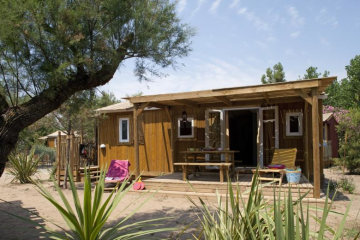 Cabane Pêcheur 4p 2ch PREMIUM climatisée - Le Sérignan Plage