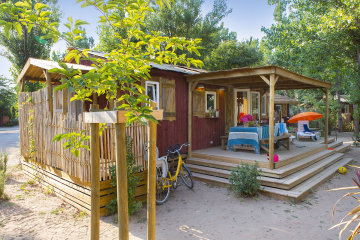 Cabane Jardin 6p 3slpk PREMIUM airco - Le Sérignan Plage