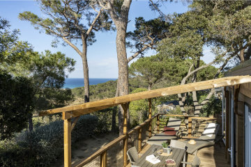 Cottage CAMARAT 4 p 2 ca **** aria cond vista mare - Les Tournels