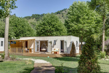 Mobile home PREMIUM - 2 bedrooms - 2 bathrooms + WC - air-conditioning - Domaine du Verdon