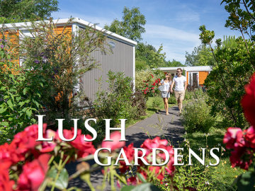 Lush gardens