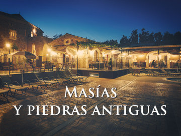 Masías y piedras antiguas