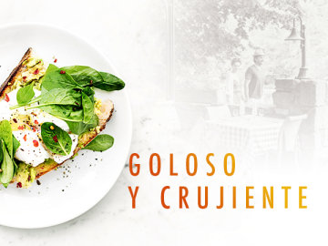 Goloso y crujiente