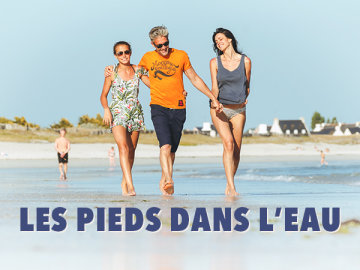 Les pieds dans l'eau