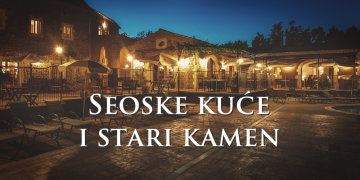 Seoske kuće i stari kamen