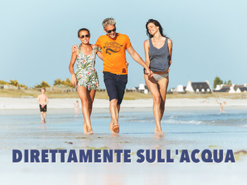 Direttamente sull'acqua