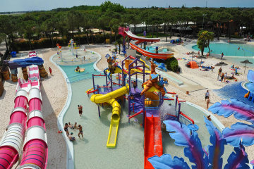 Themenbereich: 10 der schnsten Aquaparks auf Campingpltzen in Italien
