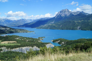 Lake of Serre Ponçon