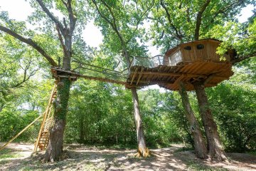 Boomhutten Forest Camp Insolite - Les Alicourts