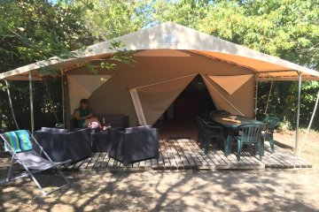 Tent La Canada - 2 kamers / zonder badkamer - Le Camp de Florence