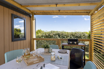 Stacaravan PREMIUM 2 slaapkamers - L'Evasion - Romanée