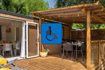 Stacaravan PREMIUM - 2 slaapkamers - toegankelijk voor mindervaliden - La Ferme de Serraz - Romanée