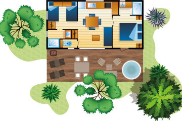 Lodge Premium 4 Vue mer - Bonporteau